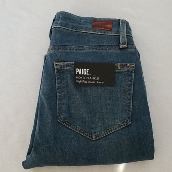PAIGE Denim - NWT Paige Hoxton Ankle High Rise Skinny Jeans 24